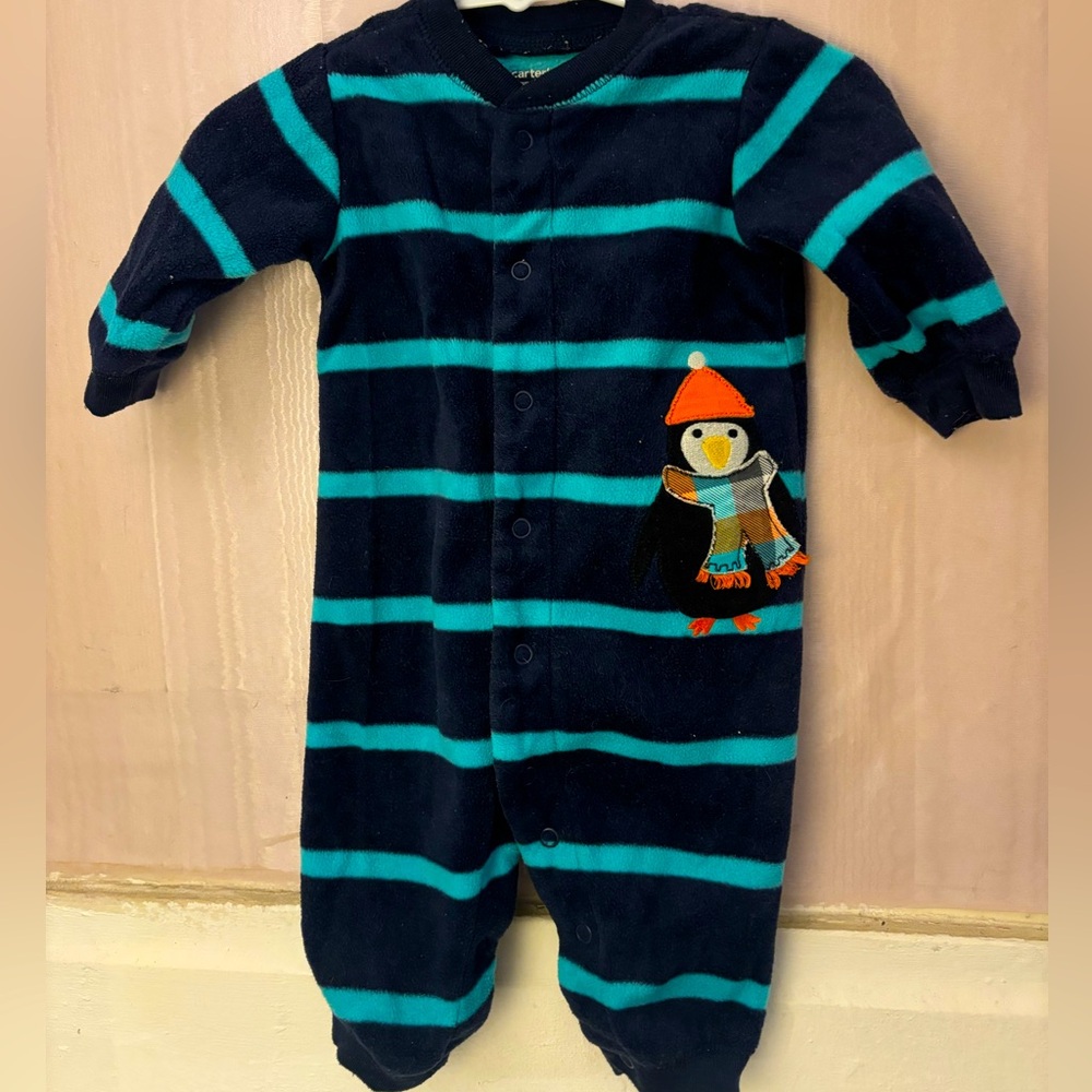 3m Fleece Penguin Onesie